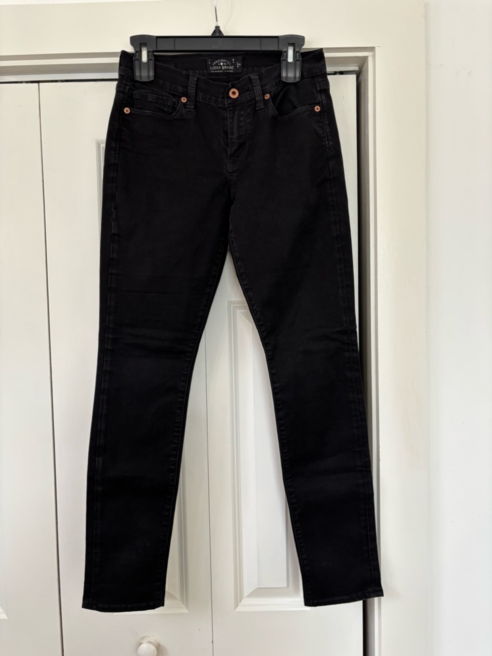Lucky Brand Sofia Skinny Black Skinny Jeans - Women's